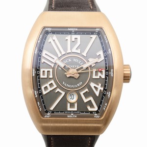 Franck Muller VANGUARD V45 SC DT (5N) Automatic 18kt Rose Gold Brown 