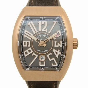 Franck Muller VANGUARD V 45 SC DT (5N.BR.TT) Automatic 18kt Rose Gold Brown 