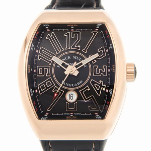 Franck Muller VANGUARD V 45 SC DT (5N.NR) Automatic 18kt Rose Gold Black
