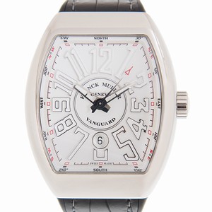 Franck Muller VANGUARD V 45 SC DT AC.BC  Automatic Stainless Steel White