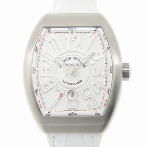 Franck Muller VANGUARD V 45 SC DT (AC.BR.BC) Automatic Stainless Steel White