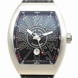 Franck Muller VANGUARD V 45 SC DT (AC.BR.NR) Automatic Stainless Steel Black