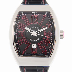 Franck Muller VANGUARD V 45 SC DT (AC.ER) Automatic Stainless Steel Black