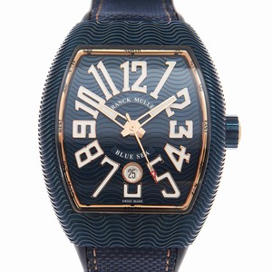 Franck Muller VANGUARD V 45 SC DT BLUE SEA (AC.BL.5N) Automatic 18kt Rose Gold Blue 