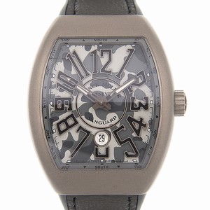 Franck Muller VANGUARD V 45 SC DT CAMOU (TT.MC.TT) Automatic Stainless Steel Gray