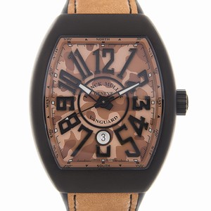 Franck Muller VANGUARD V 45 SC DT CAMOU (TT.NR.MC.SB) Automatic Titanium Brown 