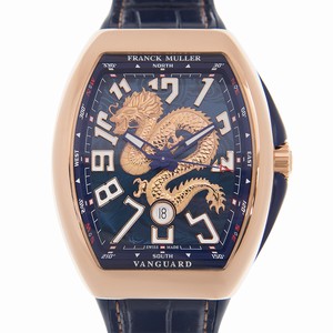 Franck Muller VANGUARD V 45 SC DT DRAGON KING (5N.BL) Automatic 18kt Rose Gold Blue 