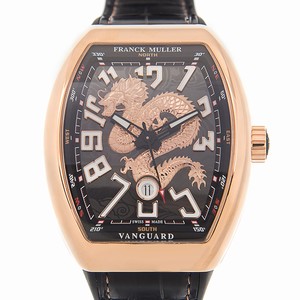 Franck Muller VANGUARD V 45 SC DT DRAGON KING (5N.NR) Automatic 18kt Rose Gold Black