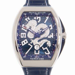 Franck Muller VANGUARD V 45 SC DT DRAGON KING (AC.BL) Automatic Stainless Steel Blue 
