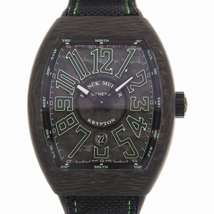 Franck Muller VANGUARD V 45 SC DT KRYPTON (CARBON.VE) Automatic Forged Carbon Black