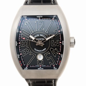 Franck Muller VANGUARD V 45 SC DT TT BR(NR) Automatic Stainless Steel Black