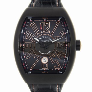 Franck Muller VANGUARD V 45 SC DT TT NR BR(5N) Automatic Stainless Steel Black