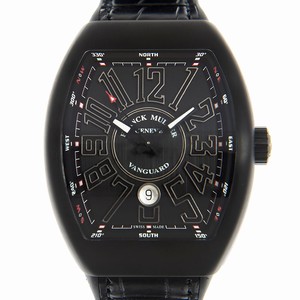 Franck Muller VANGUARD V 45 SC DT TT NR BR(TT) Automatic Stainless Steel Black