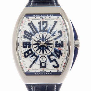 Franck Muller VANGUARD V 45 SC DT YACHTING (AC.BL) - WHITE Automatic Stainless Steel White