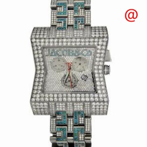 Jacob & Co  VEGASBDC Quartz Stainless Steel & Diamonds Silver