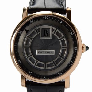 Cartier ROTONDE DE CARTIER W1553751 Manual Wind 18kt Rose Gold Dark grey 