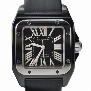 Cartier SANTOS W2020008 Automatic Stainless Steel Black