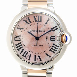Cartier BALLON BLEU W2BB0011 Automatic Stainless Steel Pink