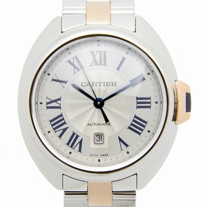 Cartier CLe DE CARTIER W2CL0004 Automatic Stainless Steel Silvery & White