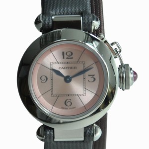 Cartier PASHA DE CARTIER W3140026 Quartz Stainless Steel Pink