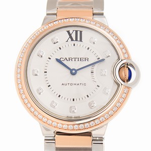 Cartier BALLON BLEU W3BB0004 Automatic 18kt Rose Magic & Diamond White