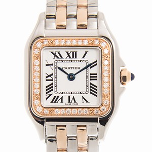 Cartier PANTHeRE DE CARTIER W3PN0006 Quartz 18kt Rose Magic & Diamond White