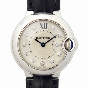 Cartier BALLON BLEU W4BB0008 Quartz Stainless Steel Silver
