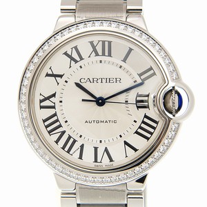 Cartier BALLON BLEU W4BB0017 Automatic Stainless Steel & Diamonds Silver