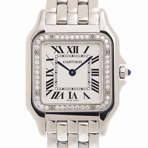 Cartier PANTHeRE DE CARTIER W4PN0008 Quartz Stainless Steel & Diamonds White