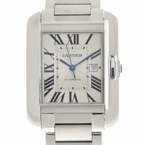 Cartier TANK W5310009 Automatic Stainless Steel Silver