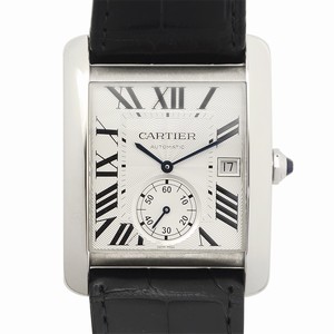 Cartier TANK W5330003 Automatic Stainless Steel Silver