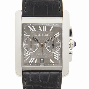 Cartier TANK W5330008 Automatic Stainless Steel Gray