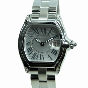 Cartier ROADSTER W62016V3 Quartz Stainless Steel Silver