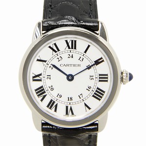 Cartier RONDE SOLO DE CARTIER W6700155 Quartz Stainless Steel Silver