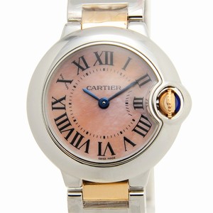 Cartier BALLON BLEU W6920034 Quartz Stainless Steel Pink