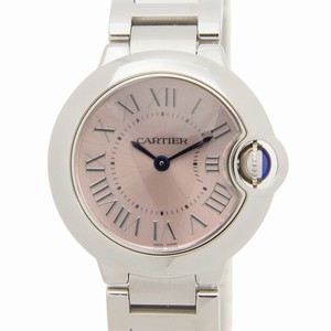 Cartier BALLON BLEU W6920038 Quartz Stainless Steel Pink