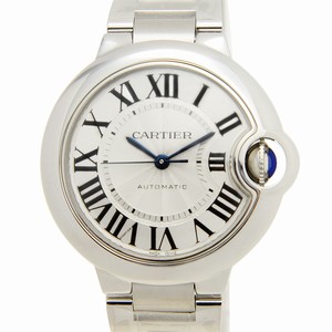 Cartier BALLON BLEU W6920071 Automatic Stainless Steel Silvery & White