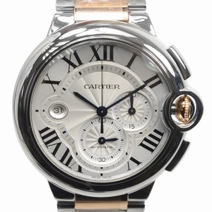 Cartier BALLON BLEU W6920075 Automatic 18kt Rose Gold Silver