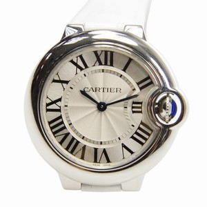 Cartier BALLON BLEU W6920086 Quartz Stainless Steel Silvery & White