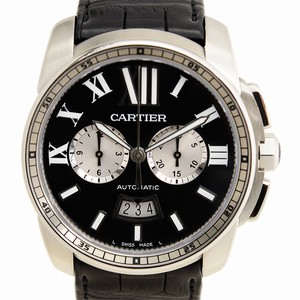Cartier CALIBRE DE CARTIER W7100060 Automatic Stainless Steel Black