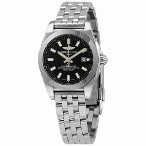 Breitling GALACTIC W72348121B2A1 Quartz Stainless Steel Black