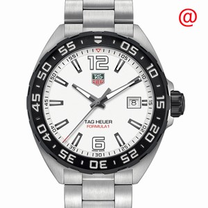 Tag Heuer FORMULA 1 WAZ1111-BA0875 Quartz Stainless Steel White