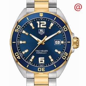 Tag Heuer FORMULA 1 WAZ1120.BB0879 Quartz 18kt Gold & Steel Blue 