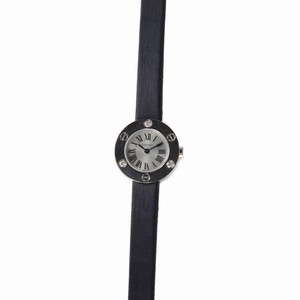 Cartier LOVE WE800131 Quartz 18kt White Gold Silvery & White