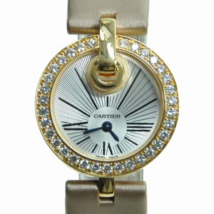 Cartier CAPTIVE DE CARTIER WG600006 Quartz 18kt Rose Gold & Diamonds Silver