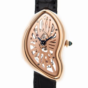 Cartier CRASH WHCH0006 Automatic 18kt Rose Gold Transparent