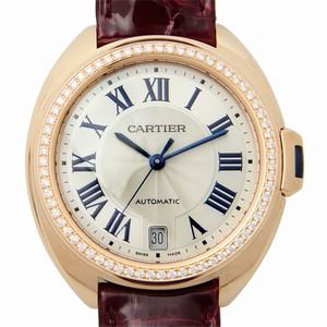 Cartier CLe DE CARTIER WJCL0013 Automatic 18kt Rose Gold & Diamonds White