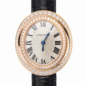 Cartier HYPNOSE WJHY0006 Quartz 18kt Rose Gold & Diamonds Silver
