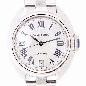 Cartier CLe DE CARTIER WSCL0006 Automatic Stainless Steel Silvery & White