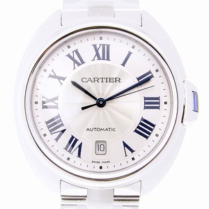 Cartier CLe DE CARTIER WSCL0007 Automatic Stainless Steel Silvery & White